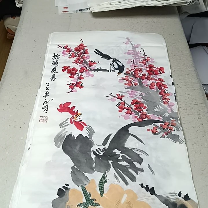 国画贾*国画花鸟花鸟国画