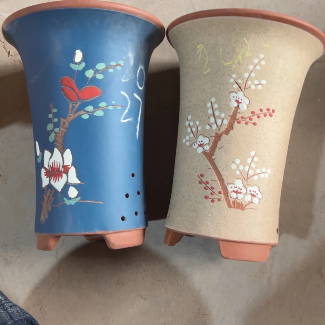 宜兴川阁紫砂花盆