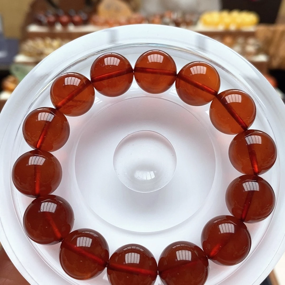 手链血珀未镶嵌手链