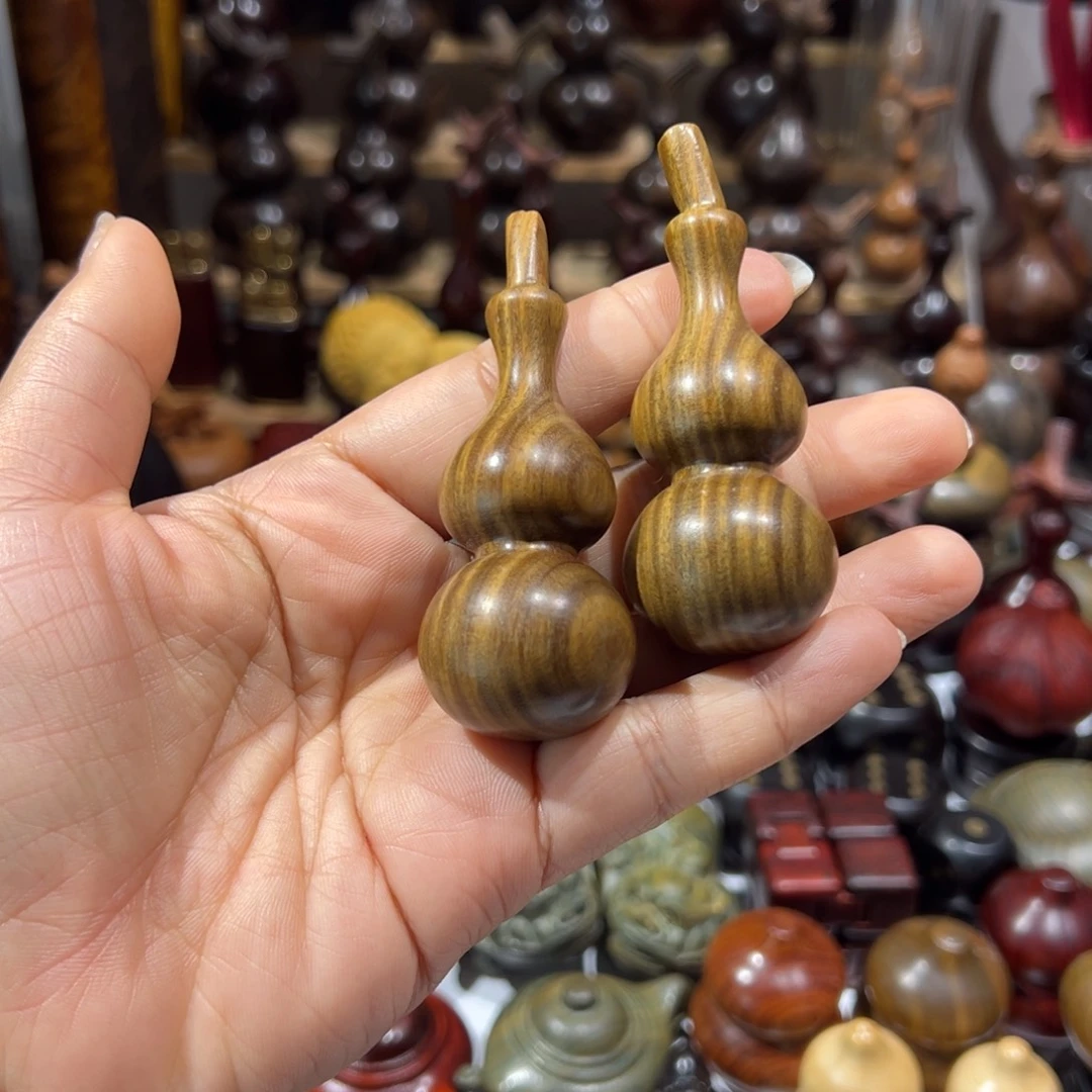 香榧木绿檀绿檀葫芦