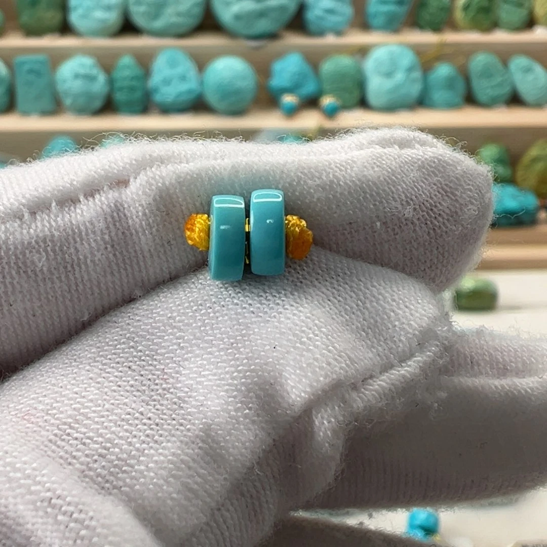 未镶嵌绿松石隔片6mm