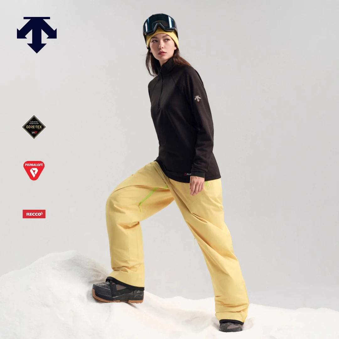 DESCENTE迪桑特SNOWBOARD男女款GTX防风防水RWSB滑雪裤D5433OSP67