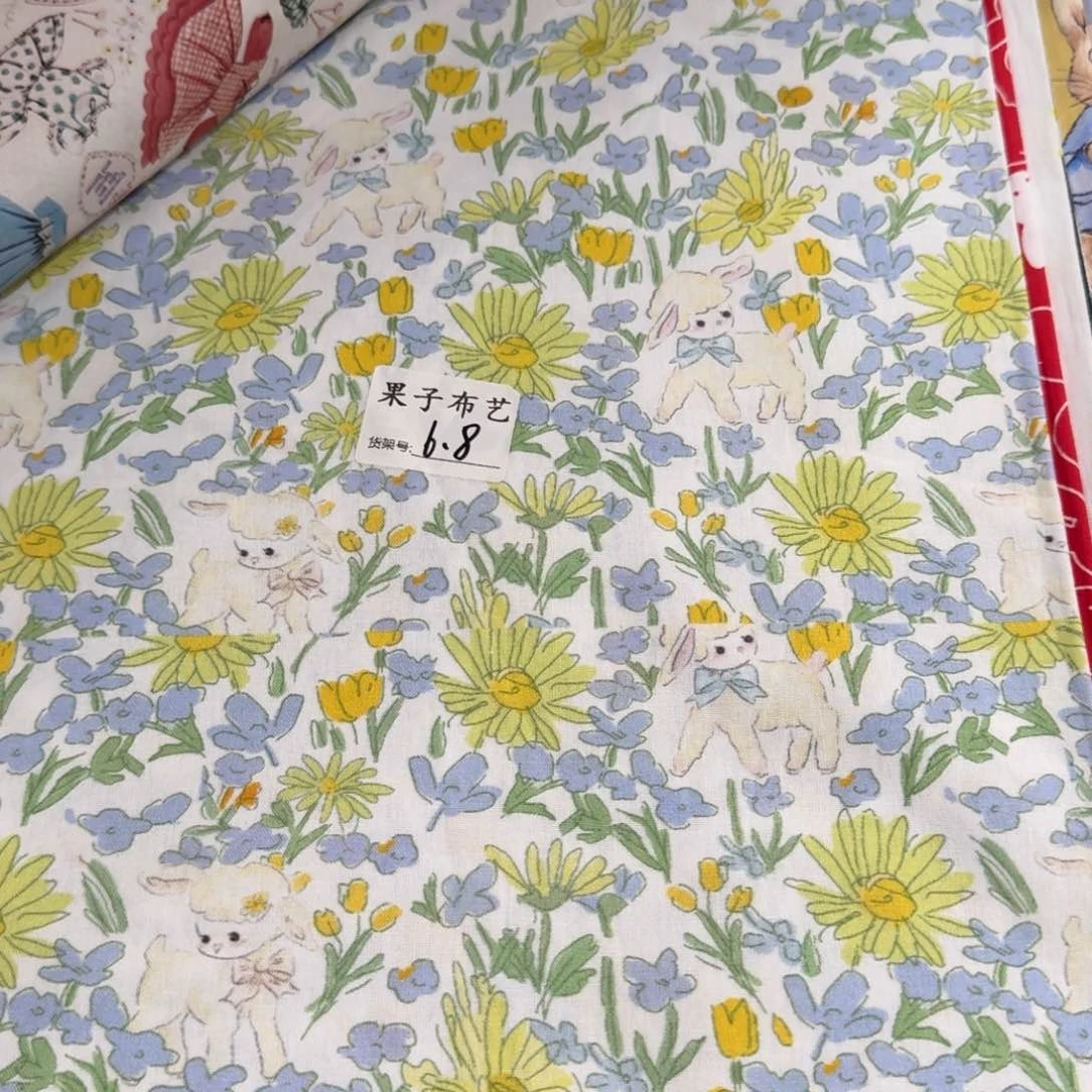 埃****梦纯棉平布1米价x1.1米宽6区