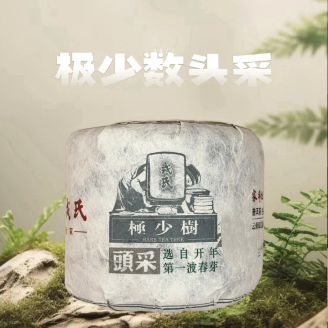 戎氏极少数头采2024年明前茶普洱生茶典藏礼盒装昆明干仓刮码发货
