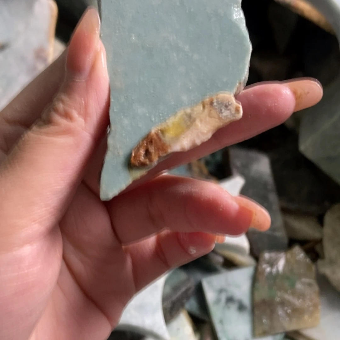 翡翠未镶嵌挂件天然翡翠