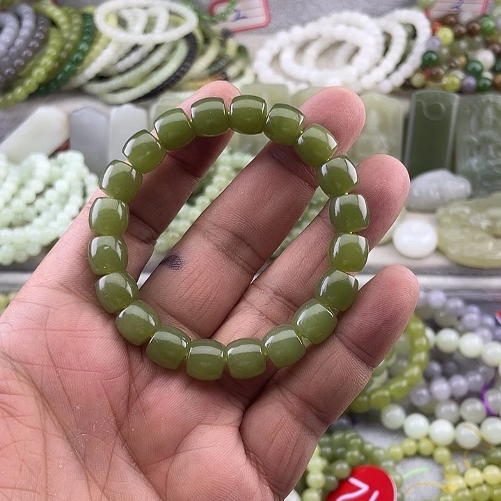 流***a手链未镶嵌和田玉