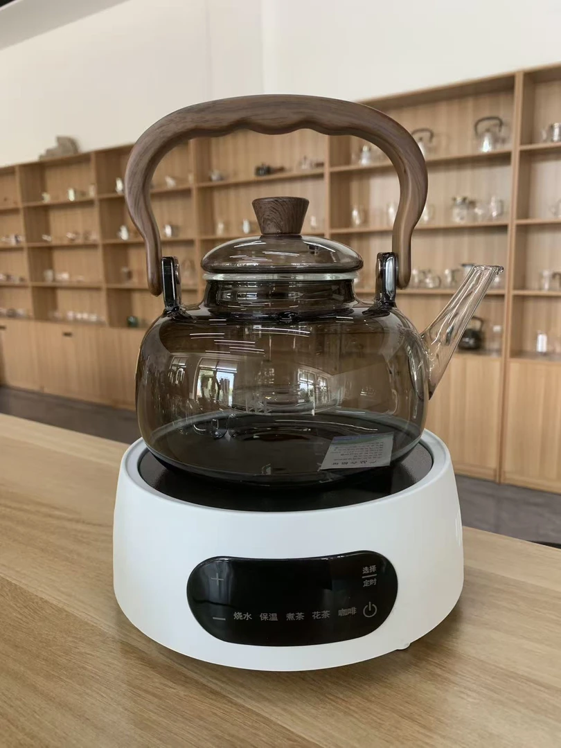 25年新款洛洋1500w大功率电陶炉大容量提梁壶煮茶烧水定时保温