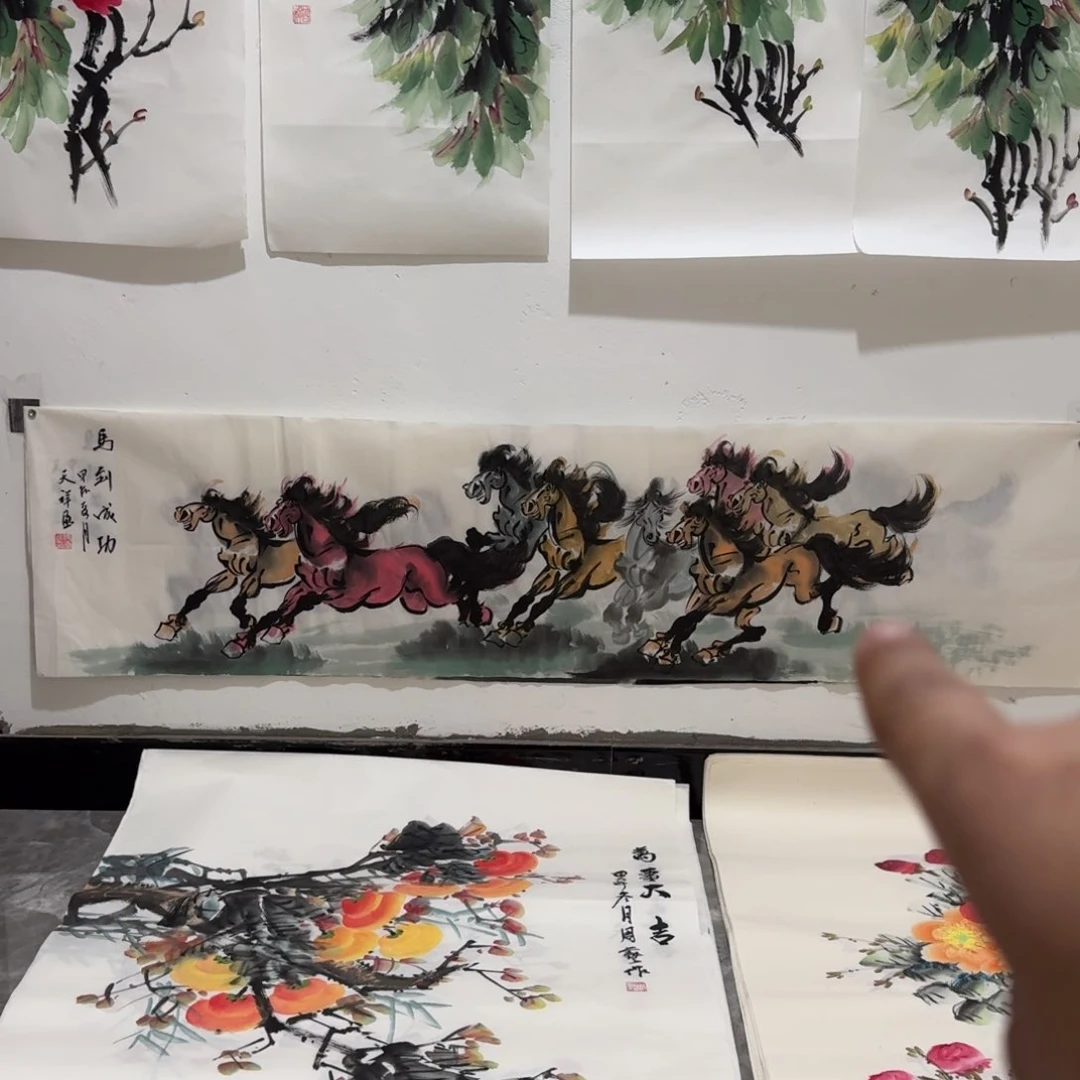 国画晓彤美术馆直播间