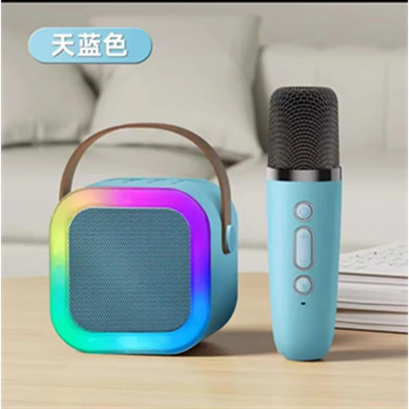 无线蓝牙音响迷你手持麦克风唱歌点歌KTV便携套装