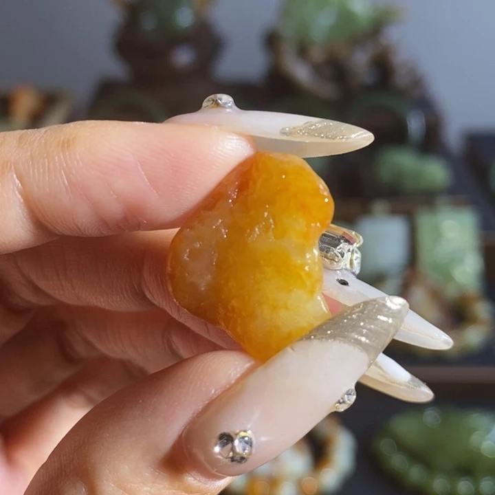 和田玉未镶嵌吊坠(不含链)