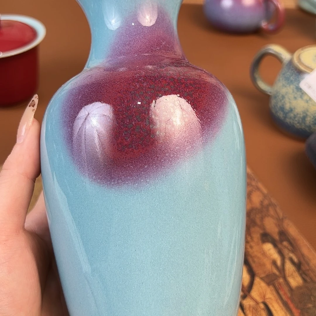 摆件神垕原产地钧瓷茶器