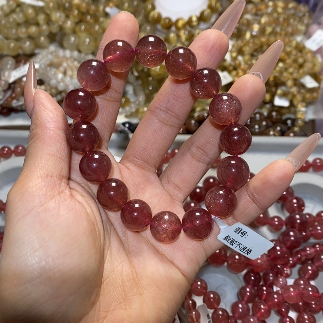 水晶手链未镶嵌得****喵手链