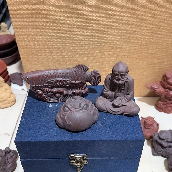 紫砂茶宠雕塑瑕疵茶宠