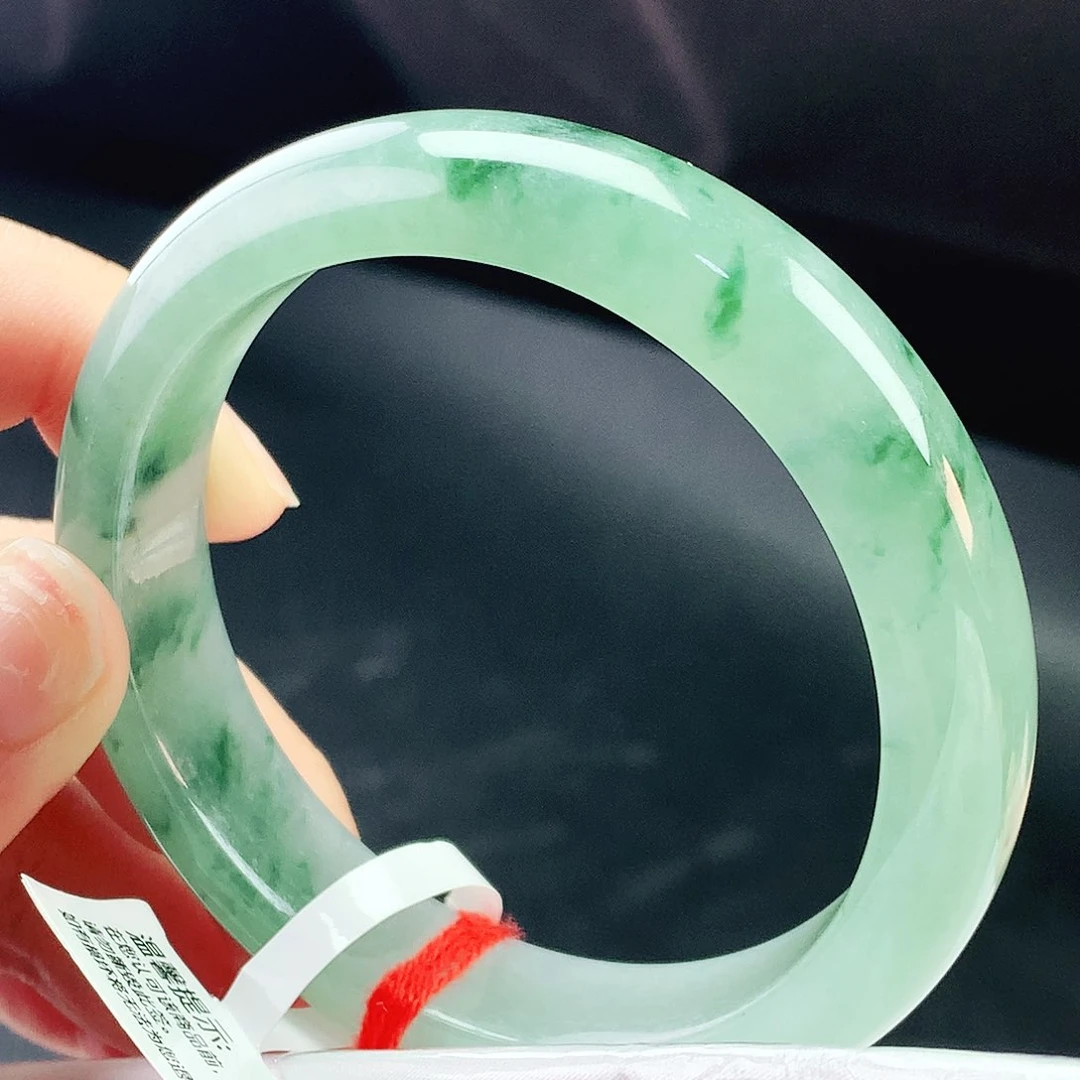 未镶嵌手镯翡翠58圈