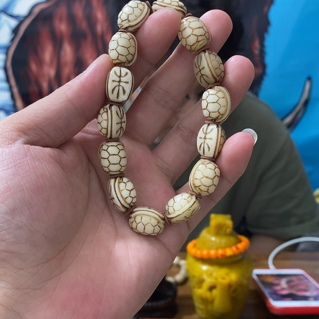 鹿骨其他【青花单圆富甲一方】