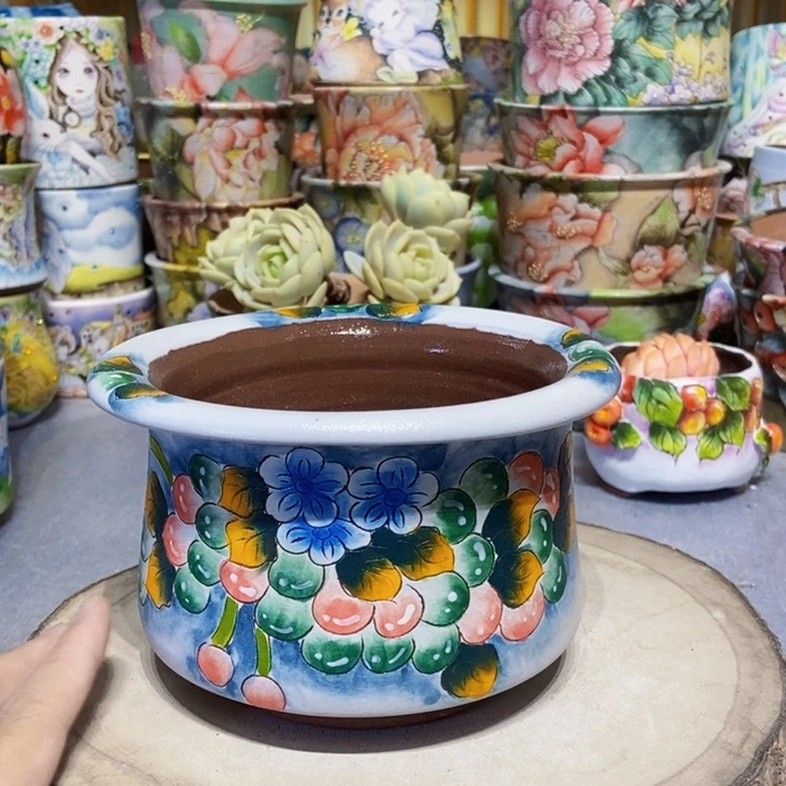 景德镇艺术手绘作品