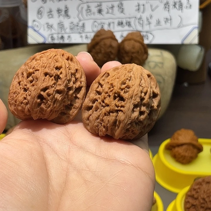 把件文玩核桃13号，41尺涿鹿天残脚