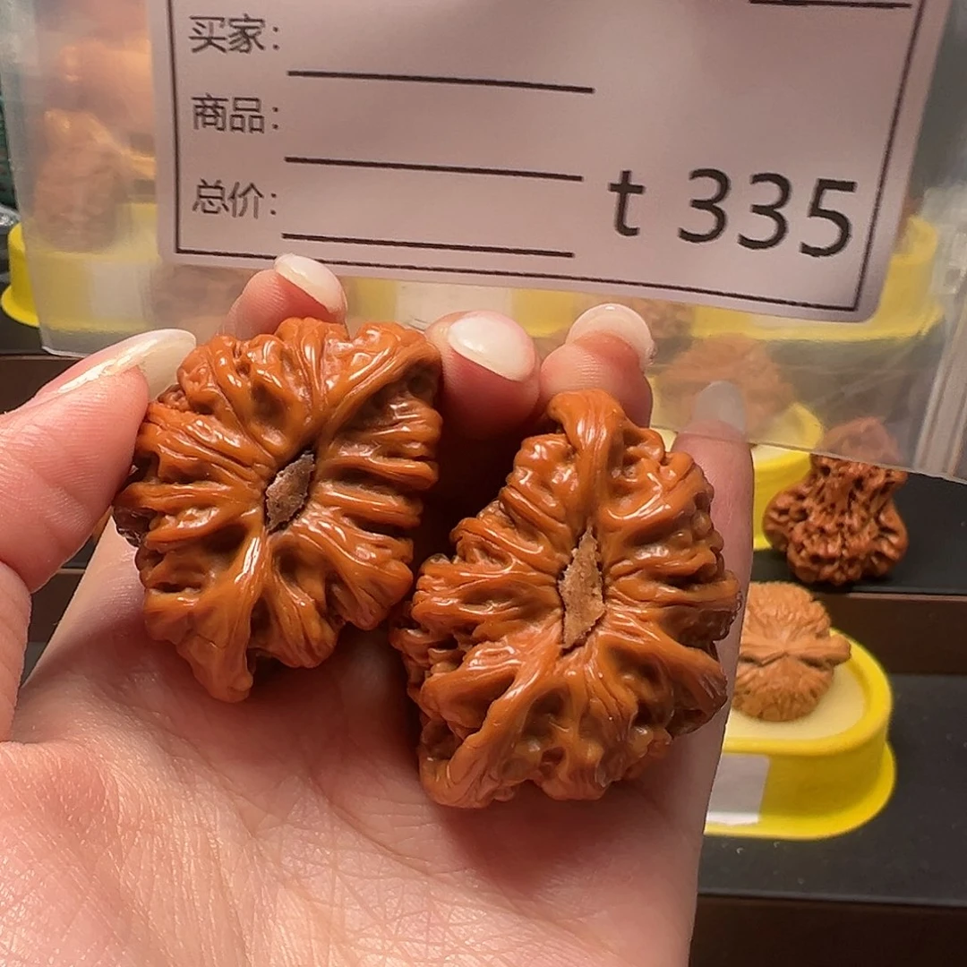阿***屿文玩核桃手把件蛇头