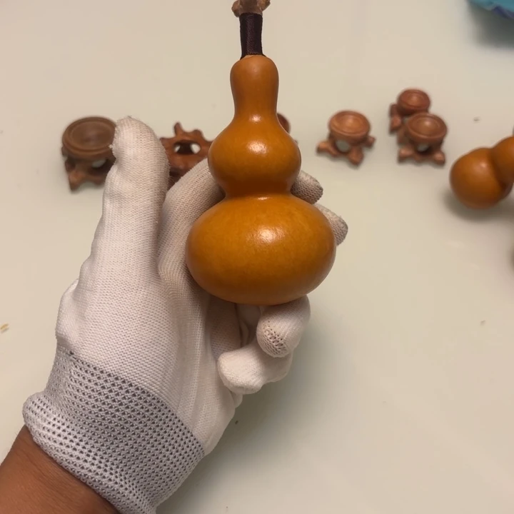 栀***雅天然手捻的老皮葫芦