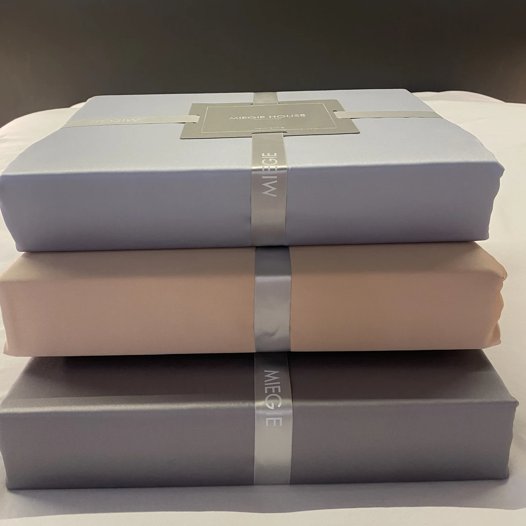 卫总-MIEGIE 觅格专柜款高端160s匹马棉四件套900TC轻奢丝滑纯色