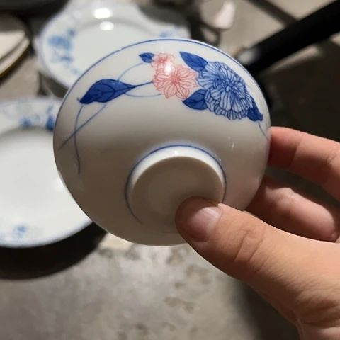 陶瓷4寸茶碗一个陶瓷