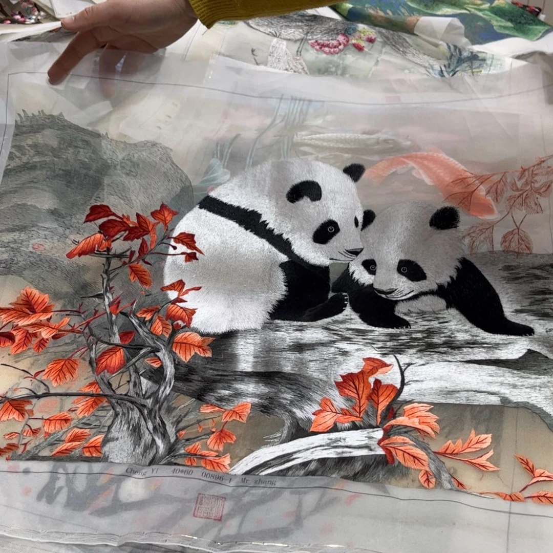 刺绣纯手工制作工艺制作