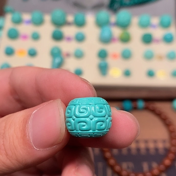 原生态湖北矿散珠配饰，尺寸15