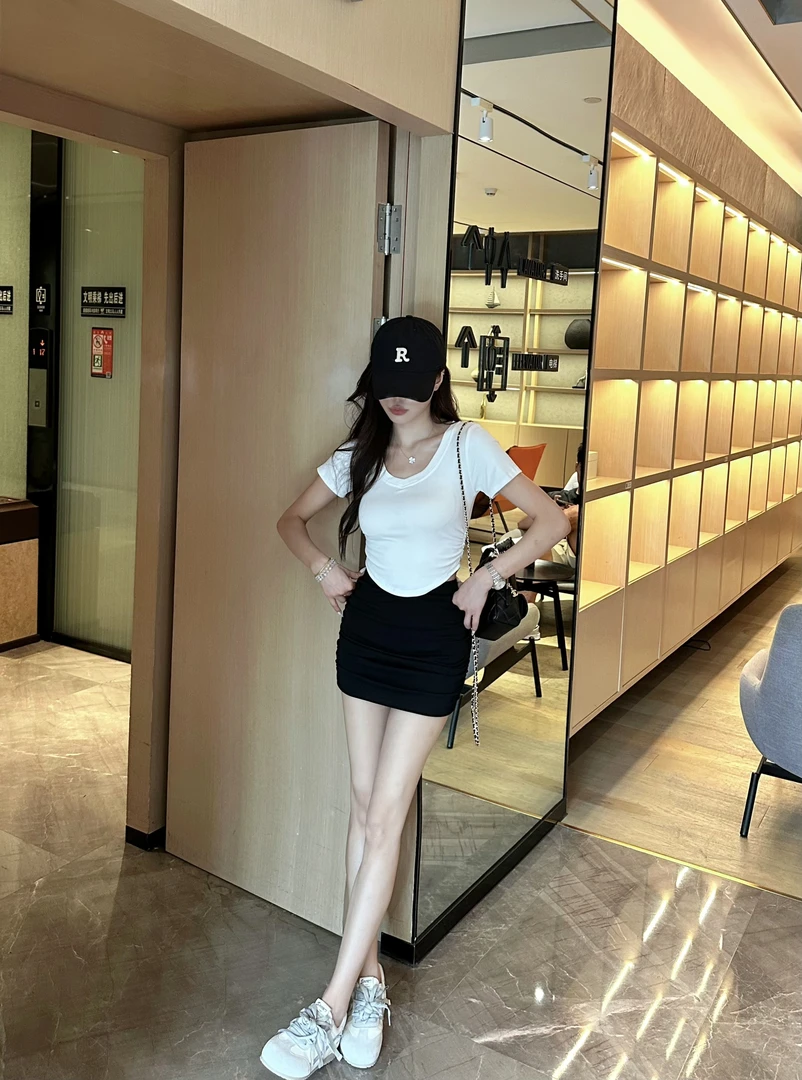 【田姜女装 】辣妹显瘦套装