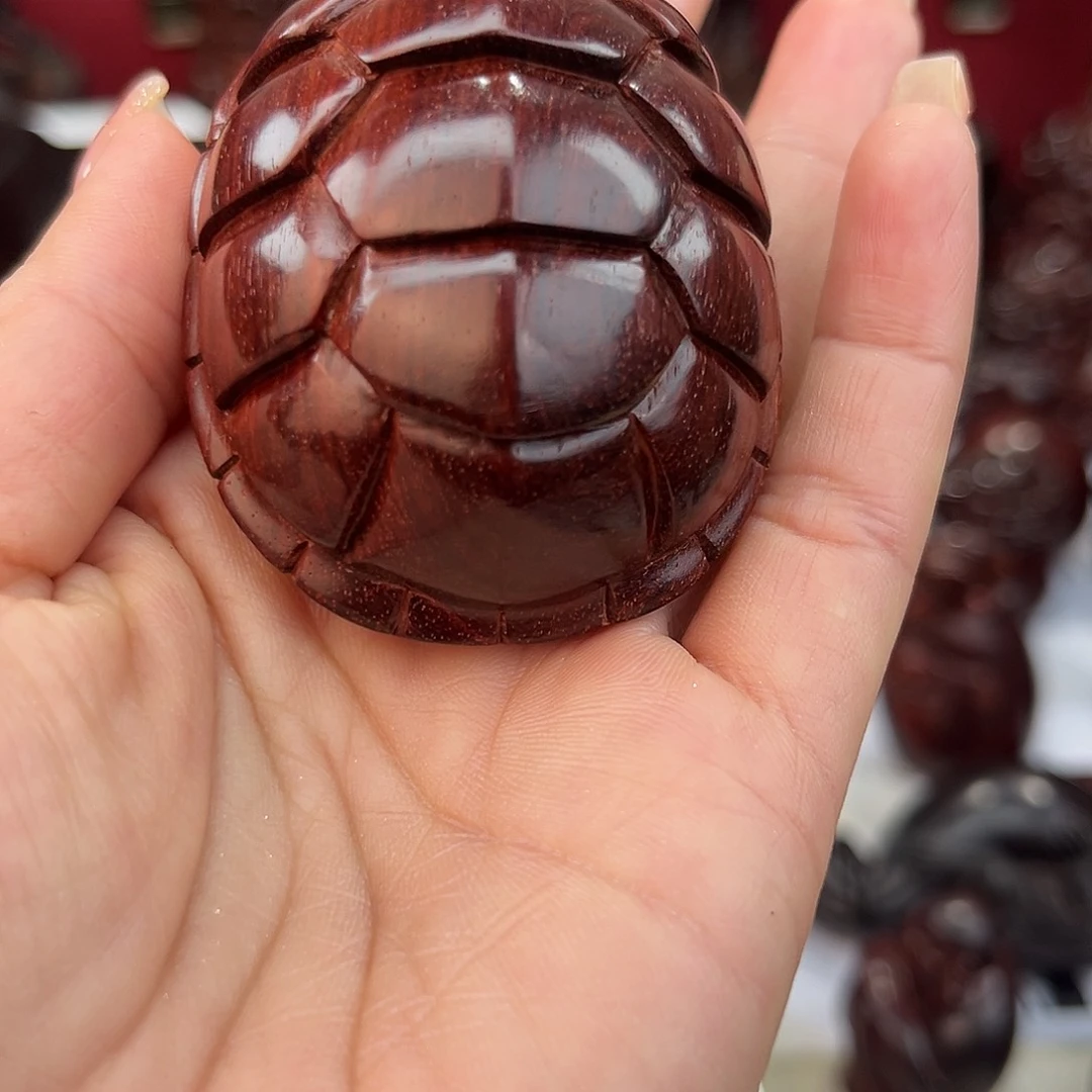 印度小叶紫檀手把件摆件