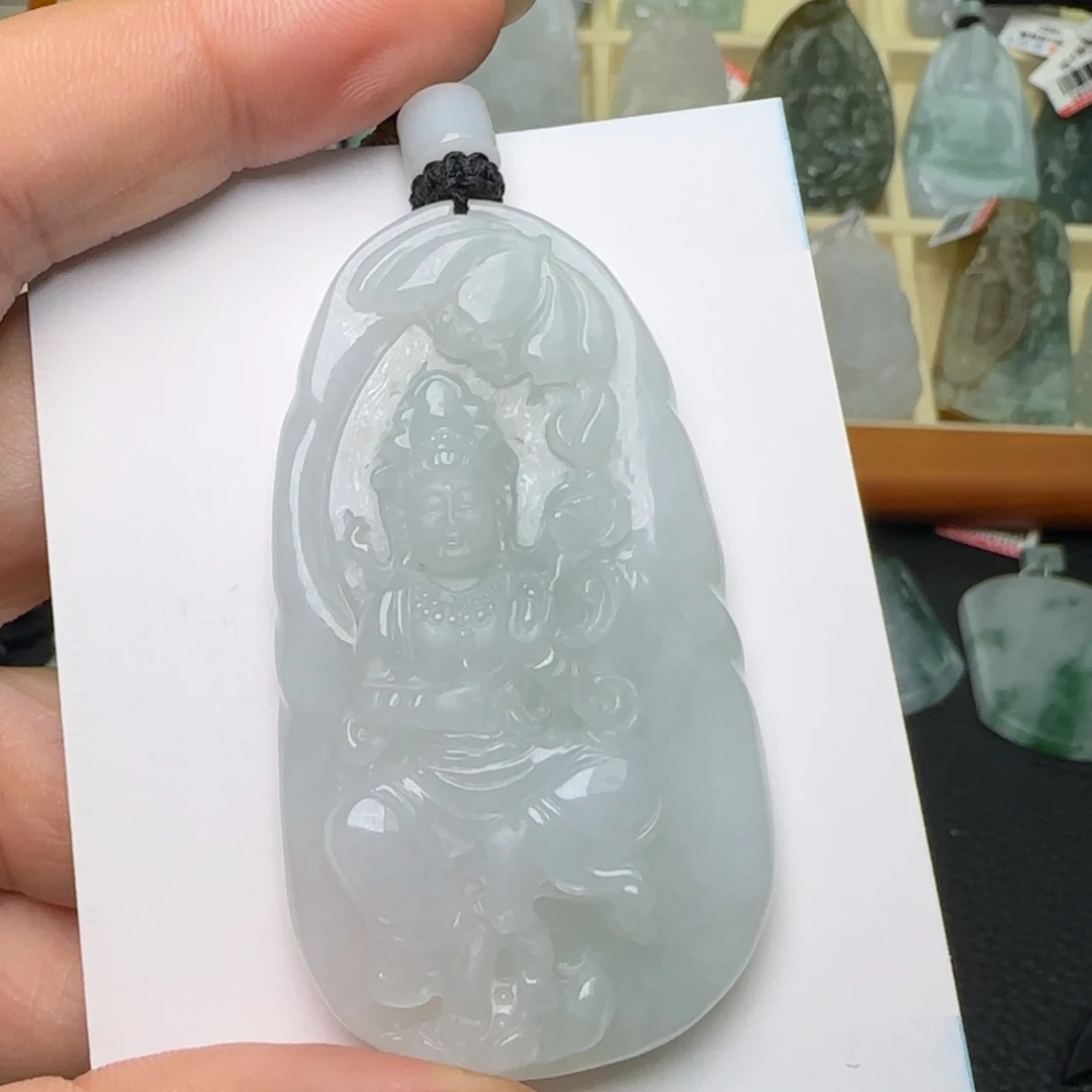 翡翠未镶嵌颈饰