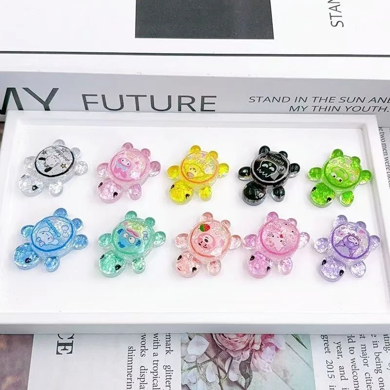 （直播拆混款）夜光流沙乌龟塔塔电镀莉莉丝超迷你卡皮巴拉小龟