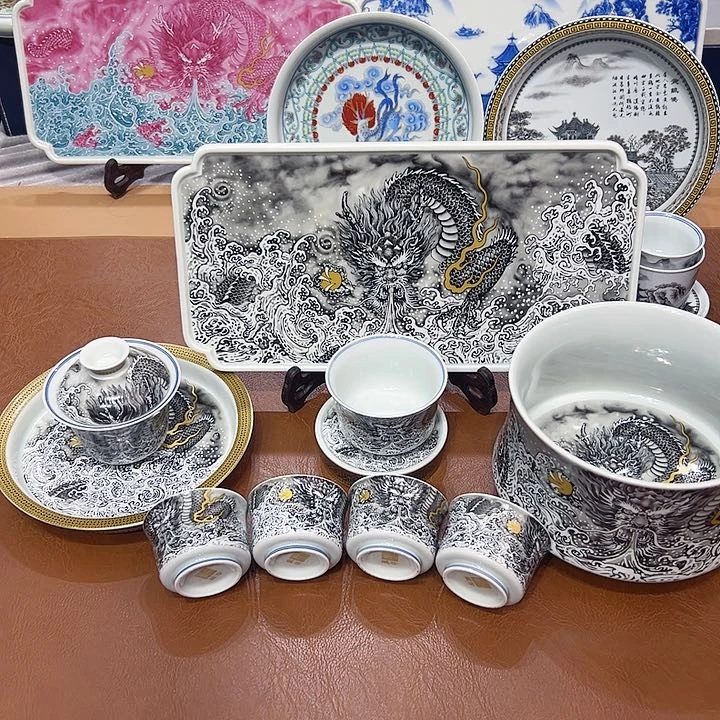 摆件陶景德镇陶瓷艺术