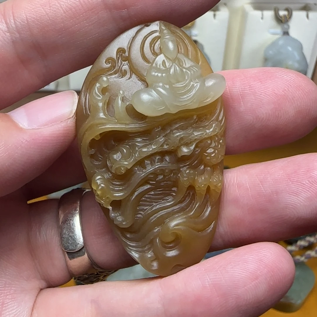 颈饰未镶嵌和田玉