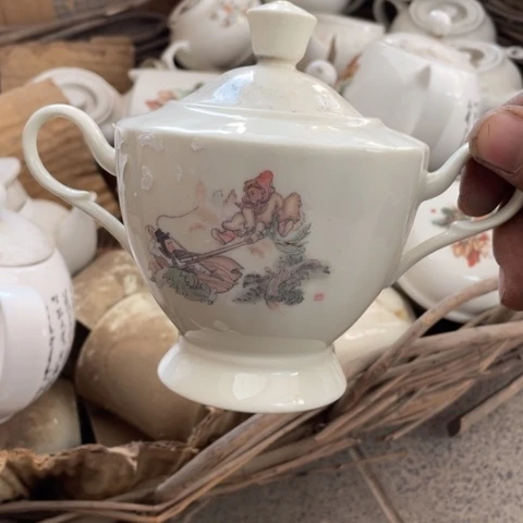 摆件陶瓷摆件盘子碗啥都有微瑕