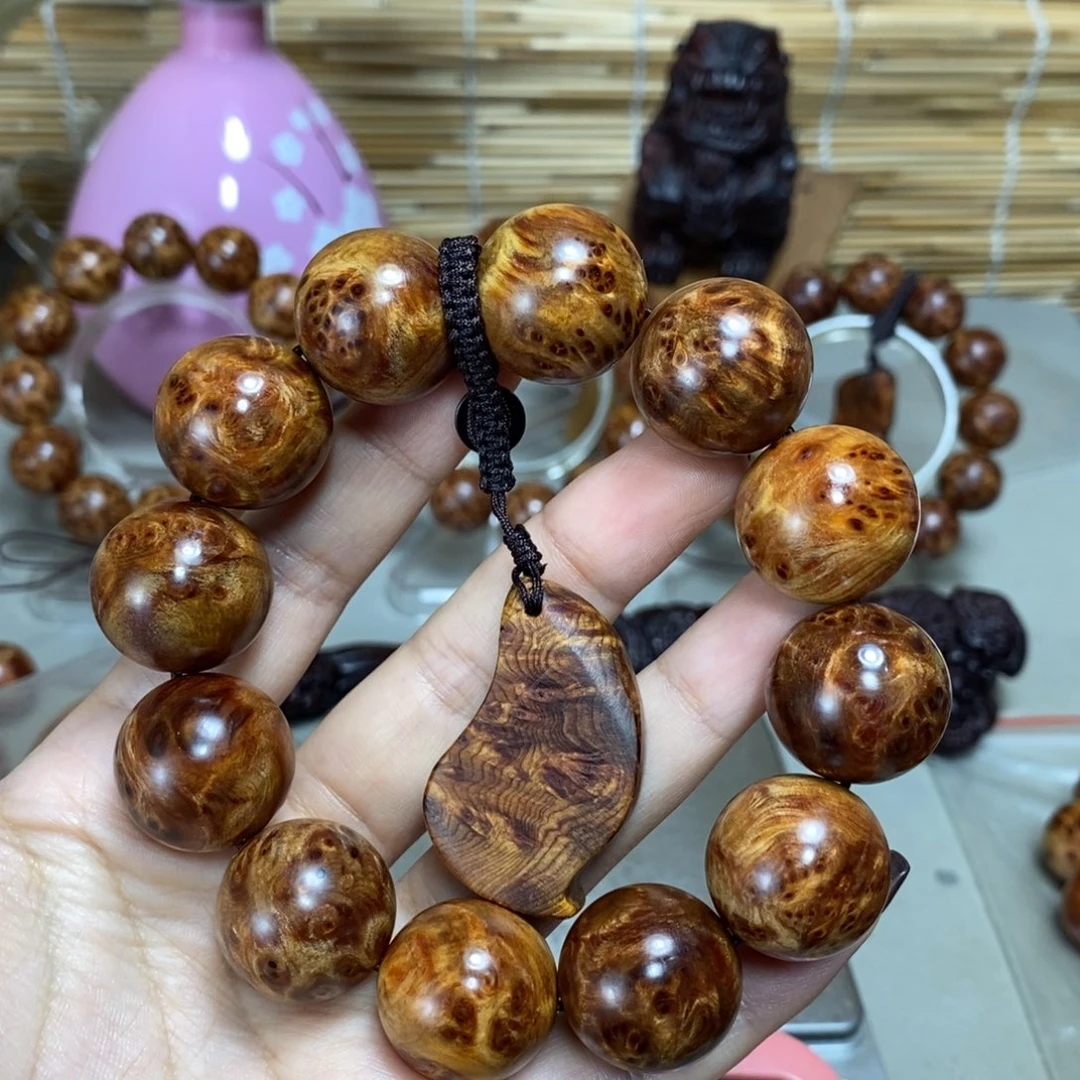 悦***尖手串/手链柏木（崖柏）