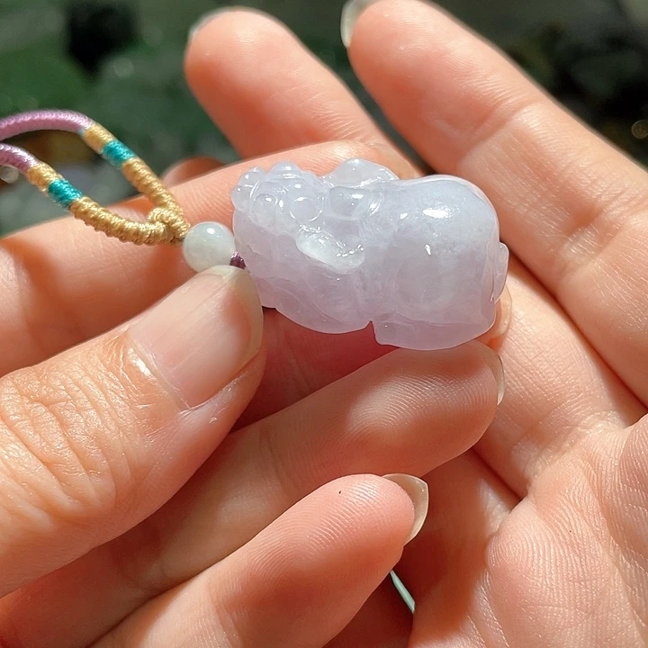 颈饰未镶嵌翡翠天