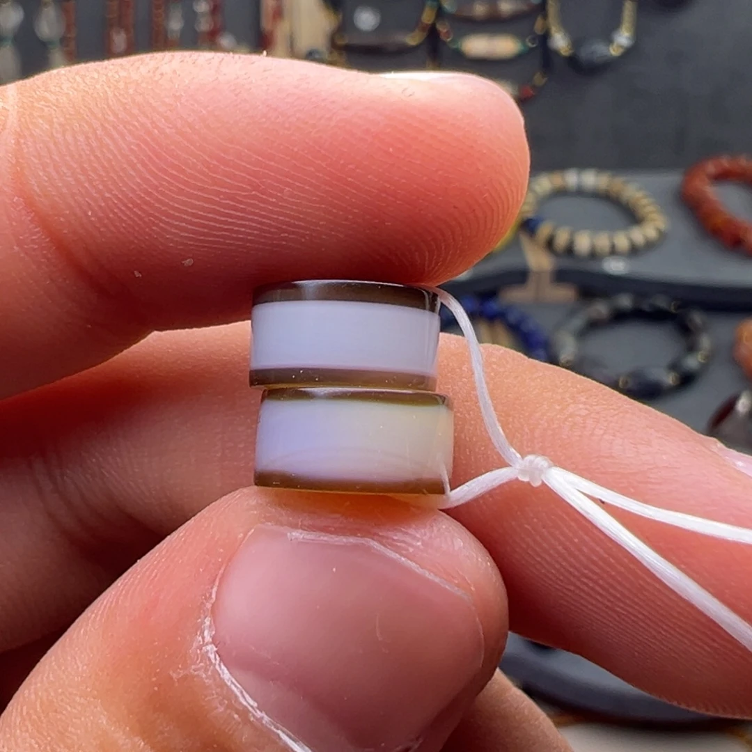 玛瑙/玉髓合金颈饰