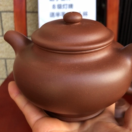 茶壶紫砂紫泥多只500豪生