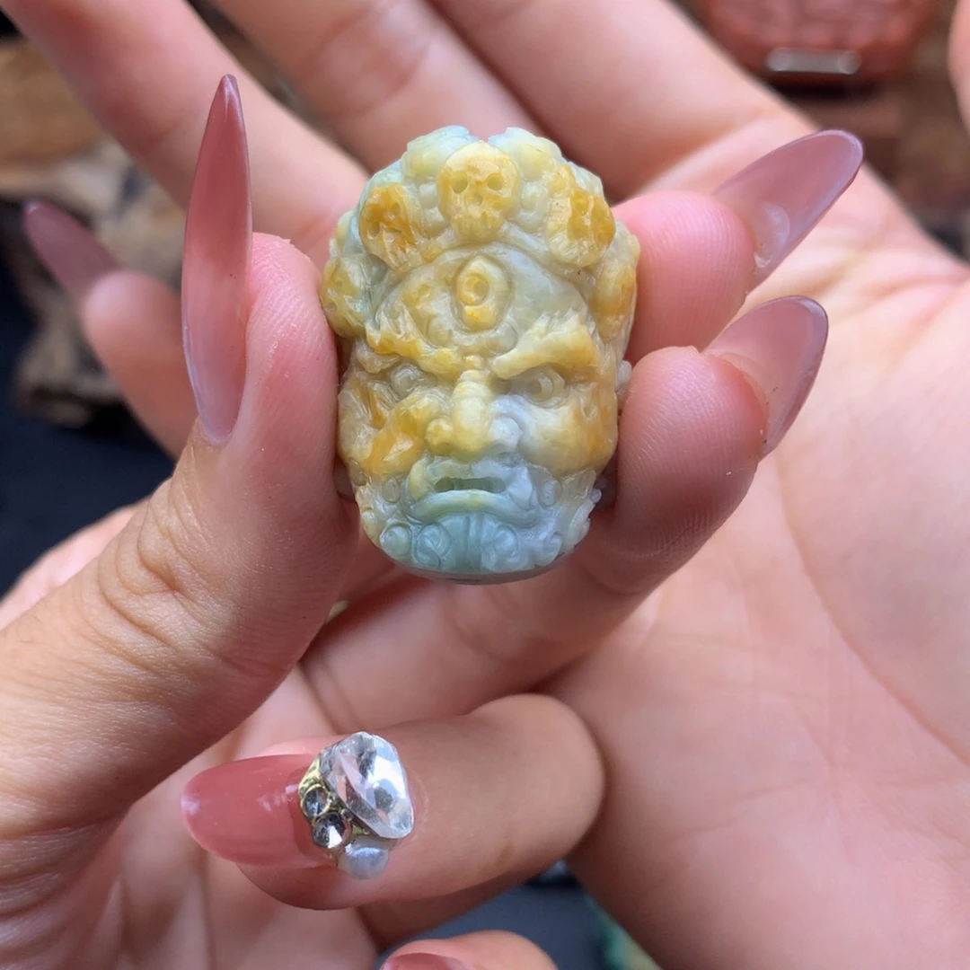 王***發未镶嵌定制翡翠翡翠