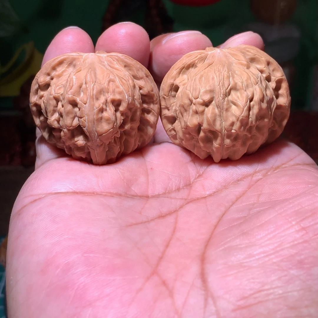 吊坠文玩核桃磨盘狮子头