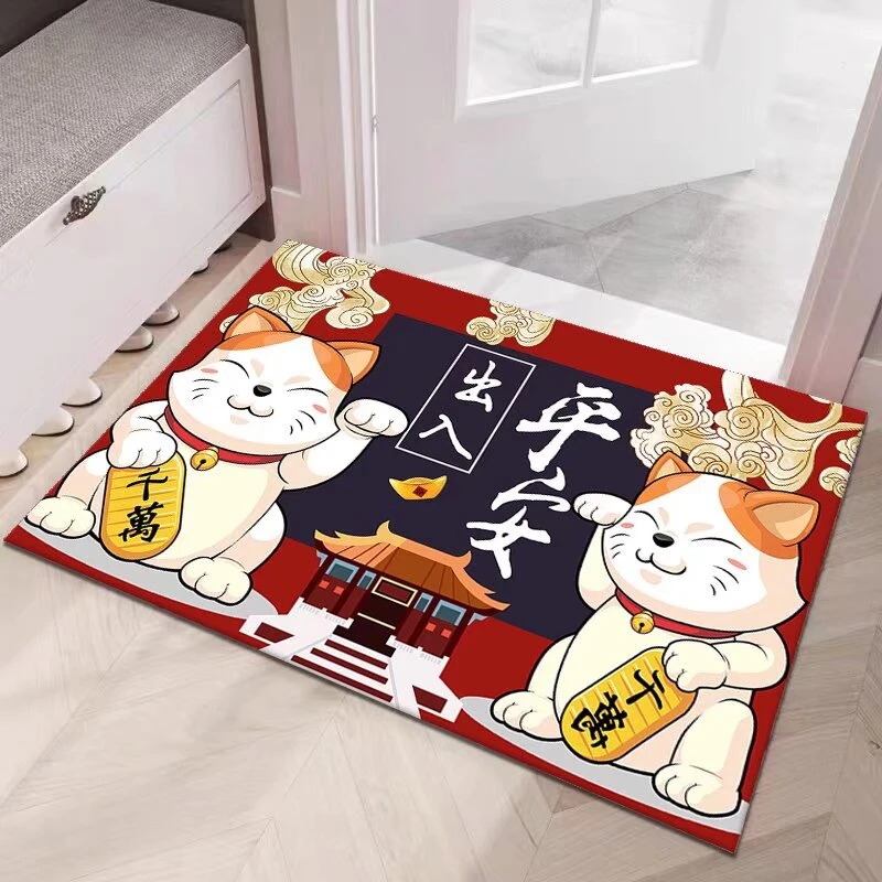 60*90cm硅藻泥耐磨吸水刮泥地垫门垫家用入户门软垫硅藻泥吸水