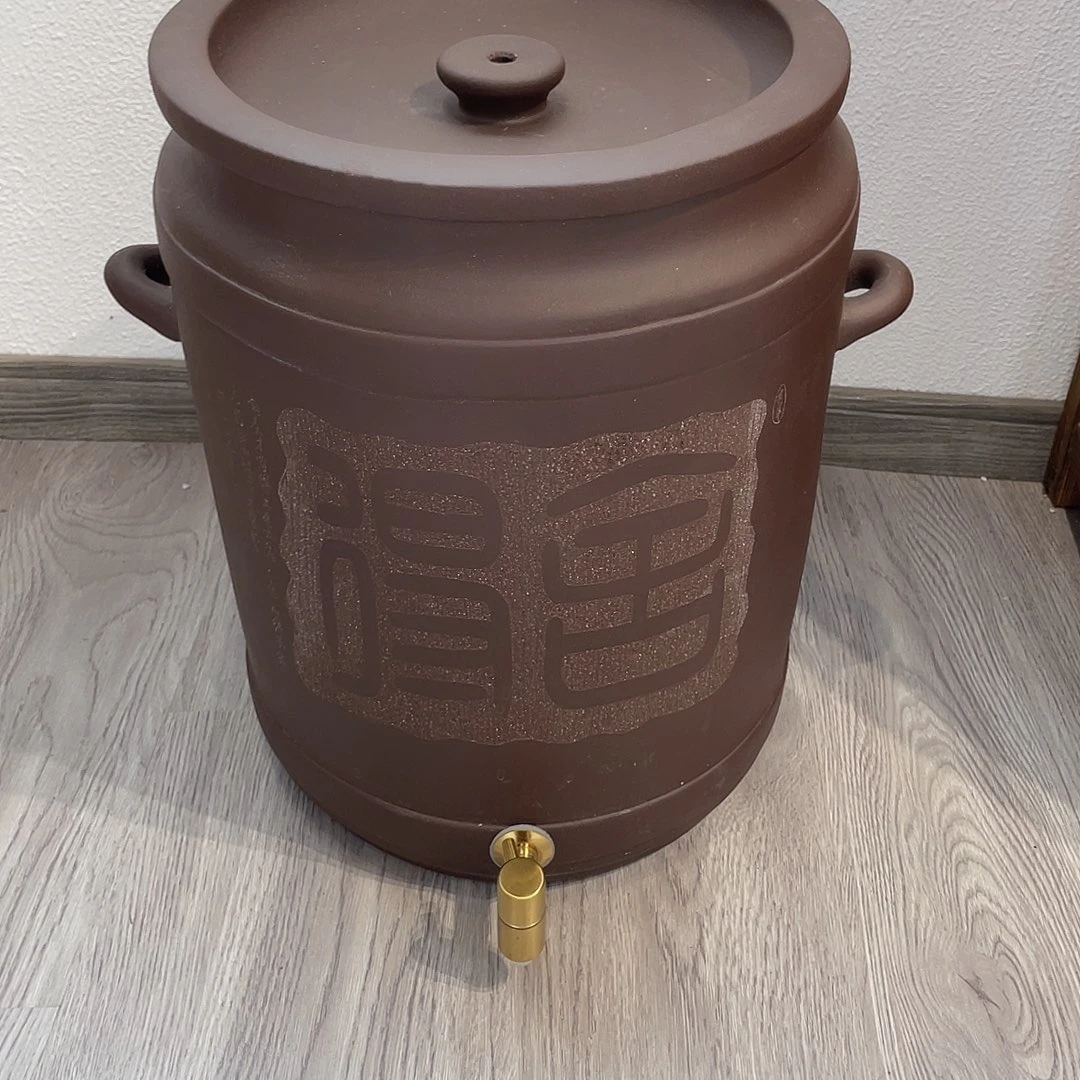 田***廊紫砂茶叶罐紫砂水