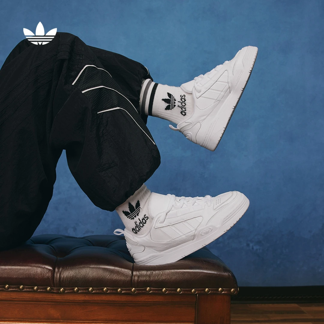 阿迪达斯三叶草ADI2000千禧风休闲篮球运动板鞋男女adidas JR8346