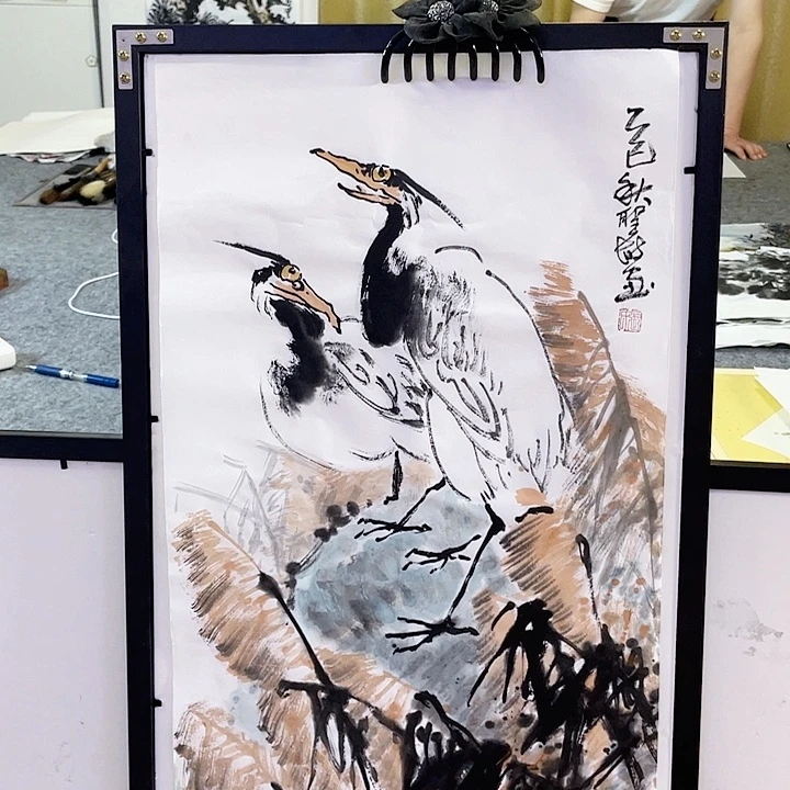 国画张圣敏先生纯手绘作品
