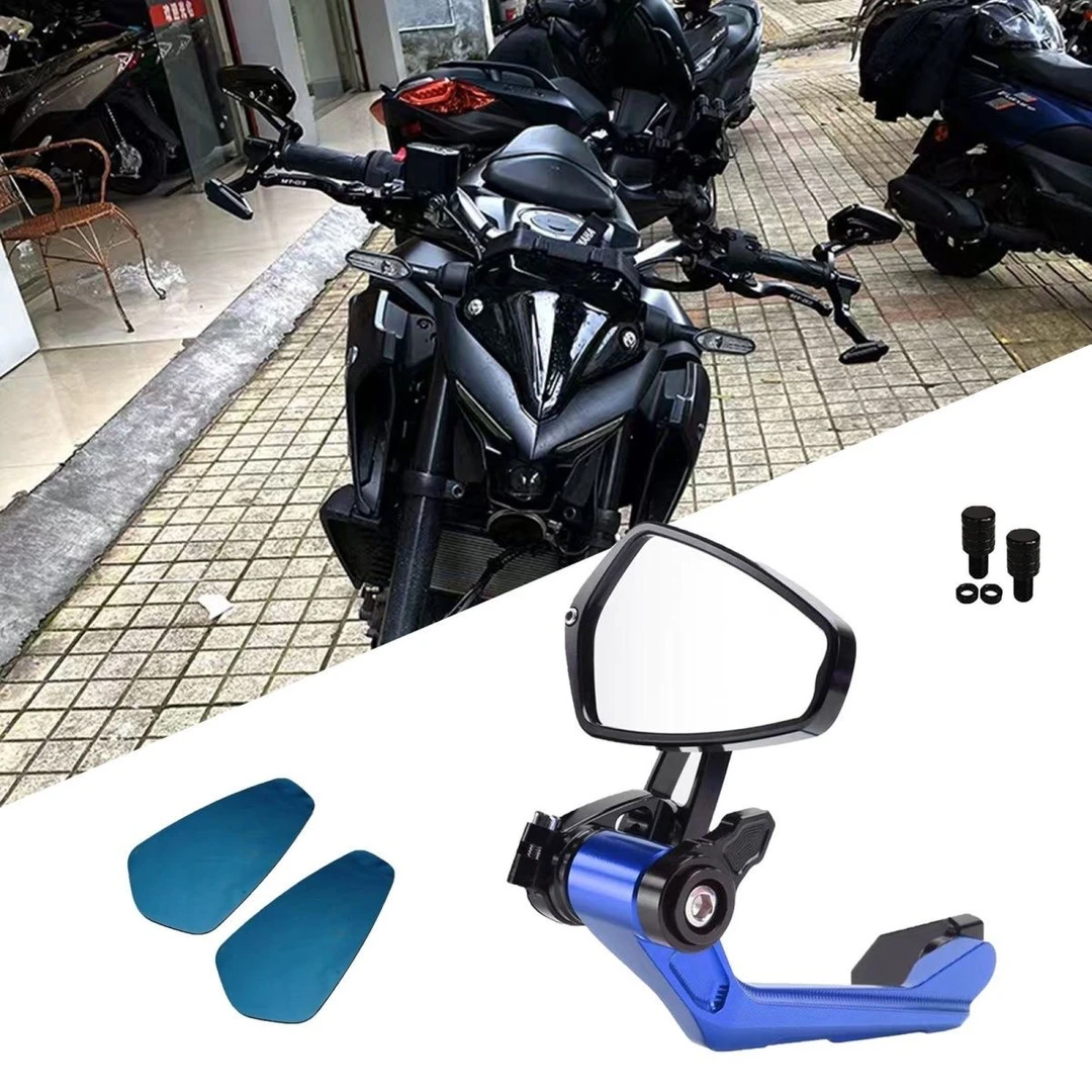 KTM790 DUKE390护弓手把镜250川崎Z900 Z1000 Z400改装手把后视镜