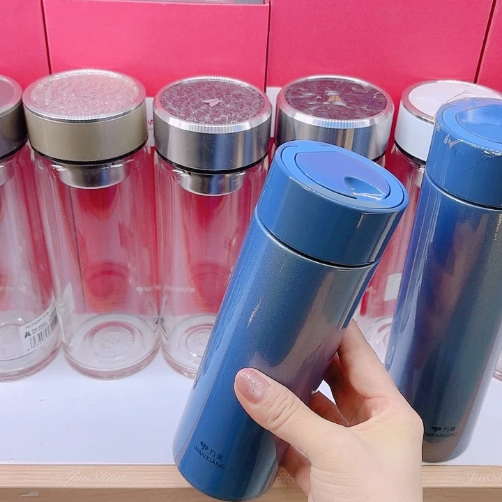 万象品牌保温杯A18-430蓝