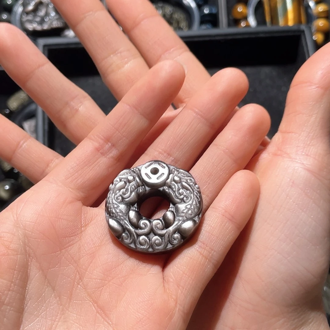 黑曜岩吊坠(不含链)未镶嵌程**®