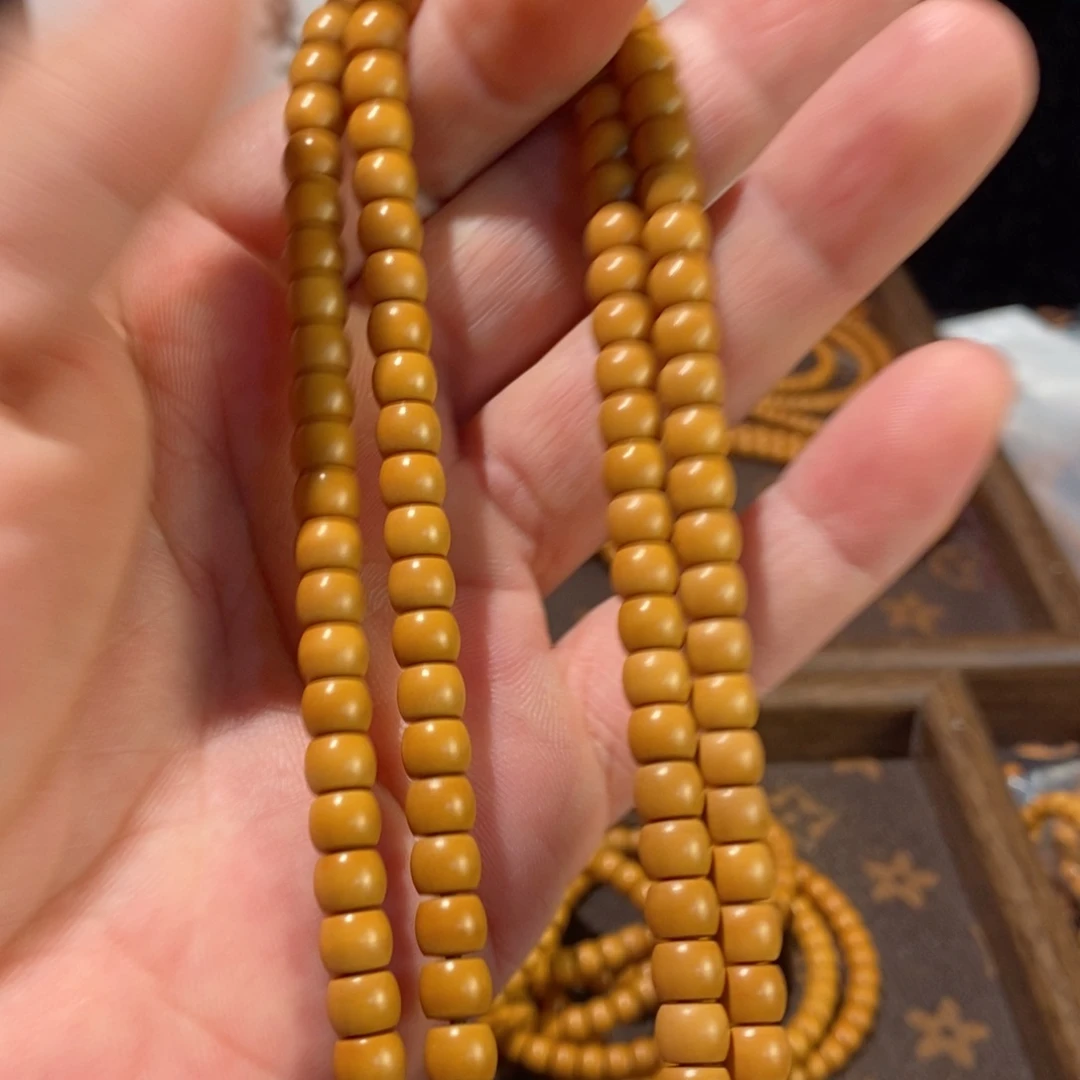 手串/手链橄榄核6.5橄榄核核尖108长串