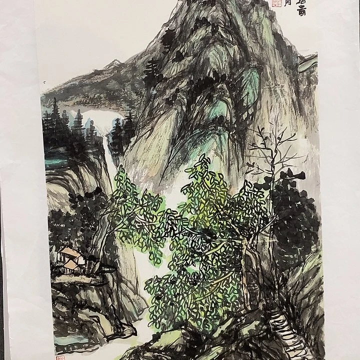 国画手写手绘作品313