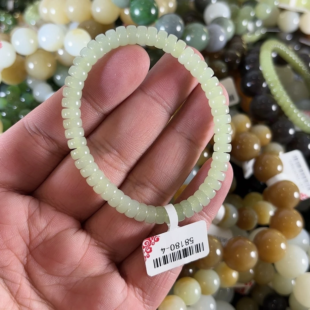 和田玉手链未镶嵌W100